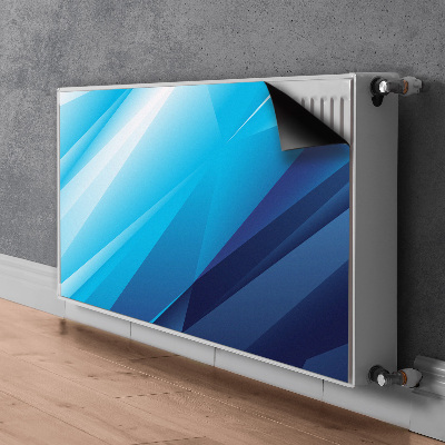 Magnetiskt radiatorskydd Blå passage