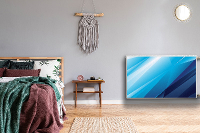 Magnetiskt radiatorskydd Blå passage