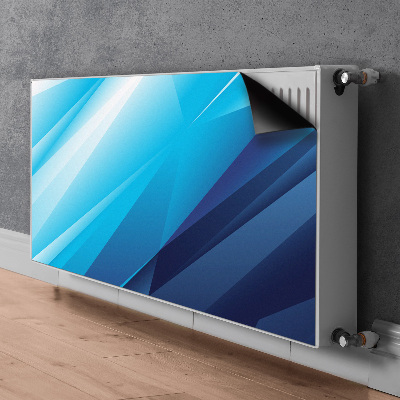 Magnetiskt radiatorskydd Blå passage