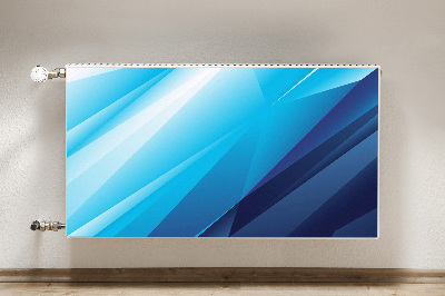 Magnetiskt radiatorskydd Blå passage