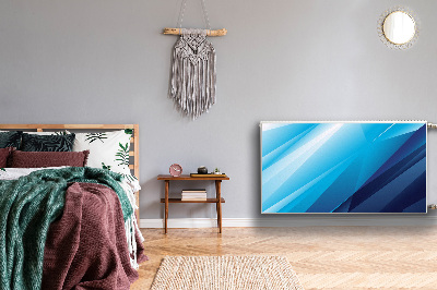 Magnetiskt radiatorskydd Blå passage