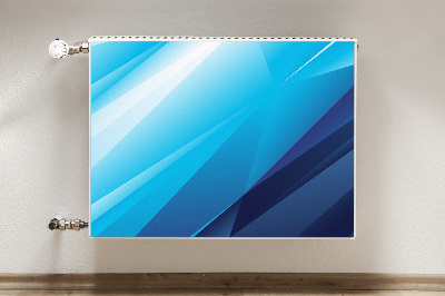 Magnetiskt radiatorskydd Blå passage