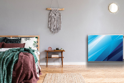 Magnetiskt radiatorskydd Blå passage