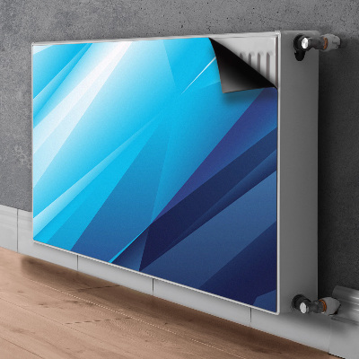 Magnetiskt radiatorskydd Blå passage