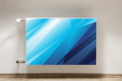 Magnetiskt radiatorskydd Blå passage