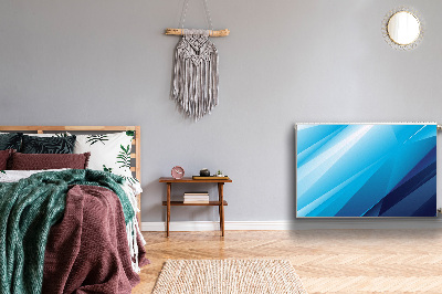 Magnetiskt radiatorskydd Blå passage