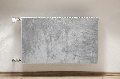 Magnetisk radiatorkåpa Grå betong