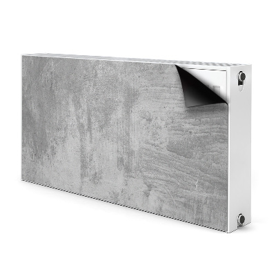 Magnetisk radiatorkåpa Grå betong