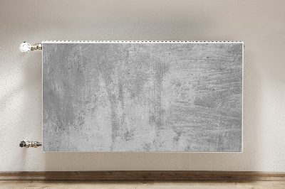 Magnetisk radiatorkåpa Grå betong