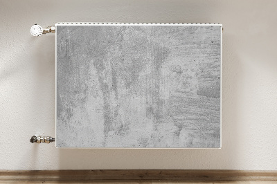 Magnetisk radiatorkåpa Grå betong