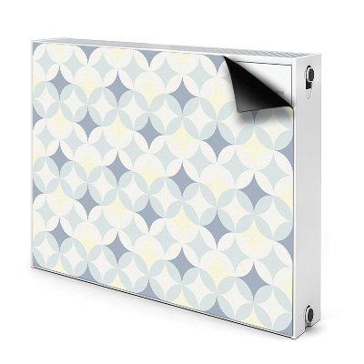 Magnetisk radiatorkåpa Retro mönster