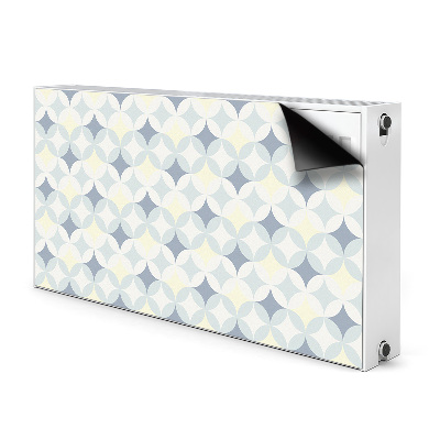 Magnetisk radiatorkåpa Retro mönster