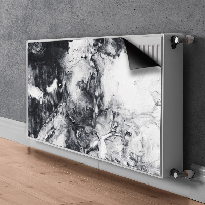 Magnetisk radiatorkåpa Måla fläckar