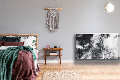 Magnetisk radiatorkåpa Måla fläckar