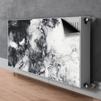 Magnetisk radiatorkåpa Måla fläckar