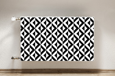 Magnetiskt radiatorskydd Geometrisk illusion