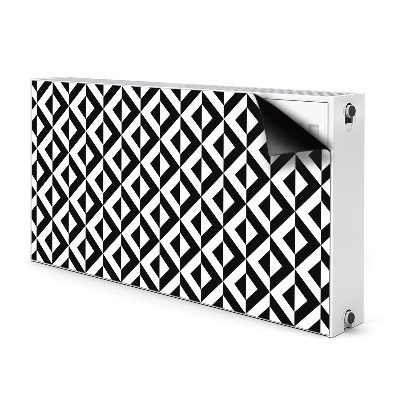 Magnetiskt radiatorskydd Geometrisk illusion