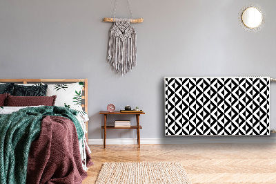 Magnetiskt radiatorskydd Geometrisk illusion