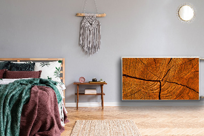 Magnetisk radiatorkåpa Trädstam