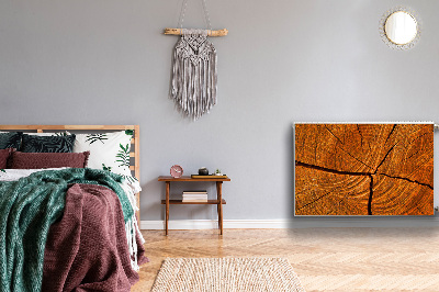 Magnetisk radiatorkåpa Trädstam