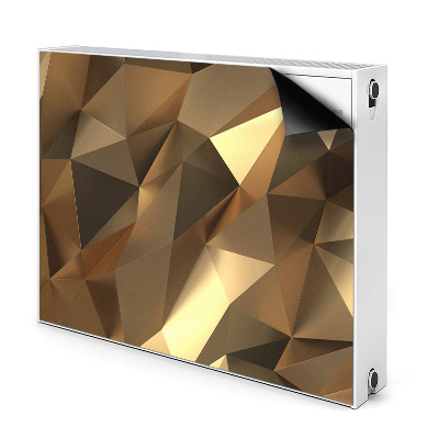 Magnetisk radiatorkåpa Guldfolie