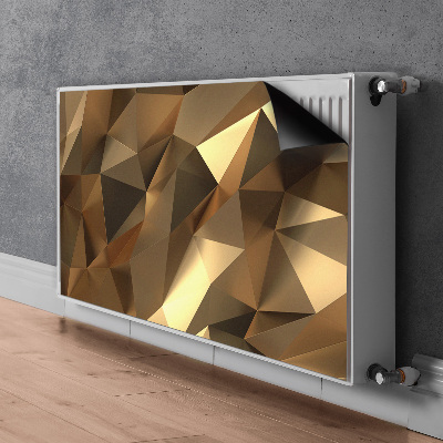 Magnetisk radiatorkåpa Guldfolie