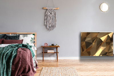 Magnetisk radiatorkåpa Guldfolie