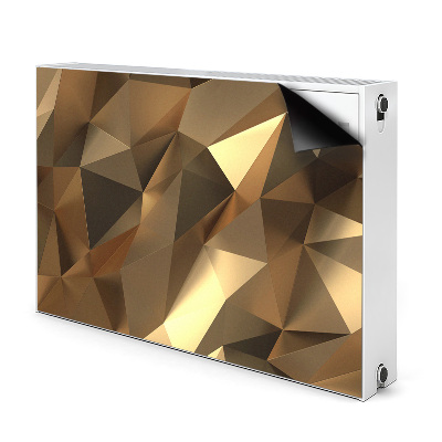 Magnetisk radiatorkåpa Guldfolie