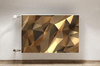 Magnetisk radiatorkåpa Guldfolie