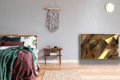 Magnetisk radiatorkåpa Guldfolie