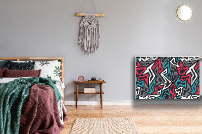 Magnetisk radiatorkåpa Graffiti
