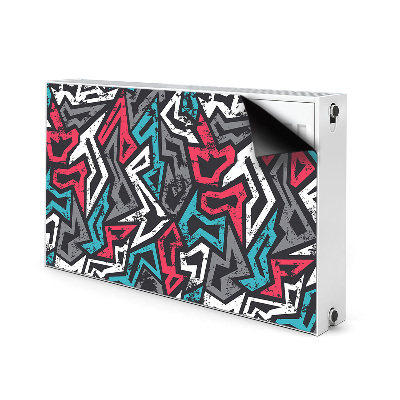 Magnetisk radiatorkåpa Graffiti