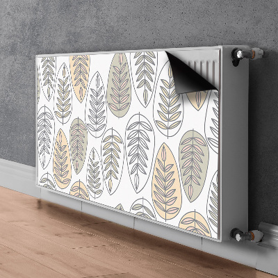 Magnetiskt radiatorskydd Lämnar grafik