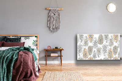 Magnetiskt radiatorskydd Lämnar grafik