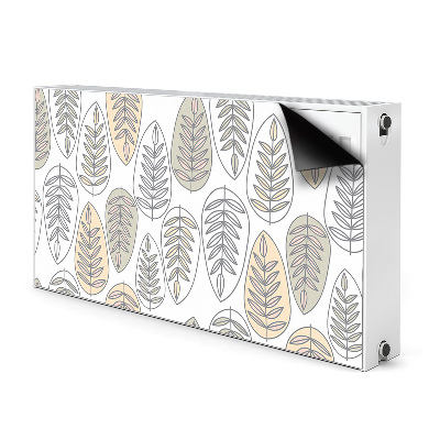 Magnetiskt radiatorskydd Lämnar grafik