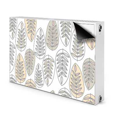 Magnetiskt radiatorskydd Lämnar grafik