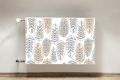 Magnetiskt radiatorskydd Lämnar grafik