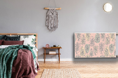 Magnetiskt radiatorskydd Färgglada löv