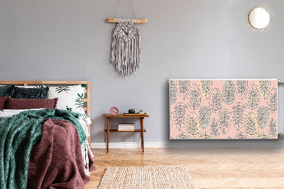 Magnetiskt radiatorskydd Färgglada löv