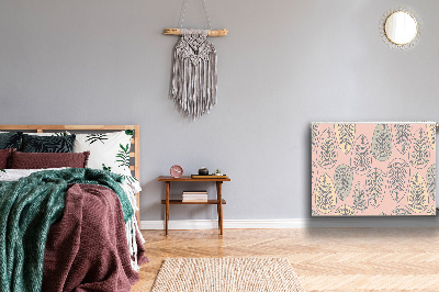 Magnetiskt radiatorskydd Färgglada löv