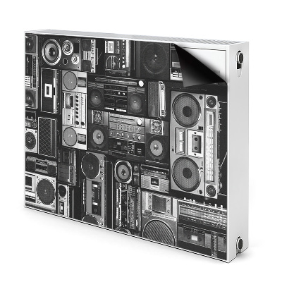 Magnetisk radiatorkåpa Old school boom box