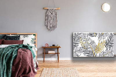 Magnetisk radiatorkåpa Palmblad