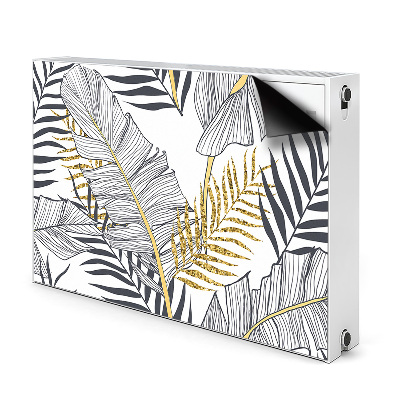Magnetisk radiatorkåpa Palmblad
