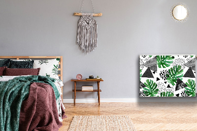 Magnetisk radiatorkåpa Abstrakt djungel