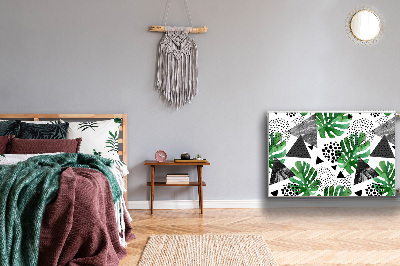 Magnetisk radiatorkåpa Abstrakt djungel