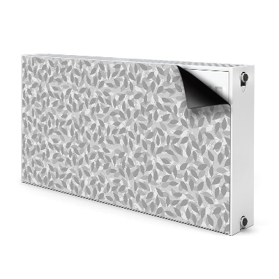 Magnetisk radiatorkåpa Gråa löv