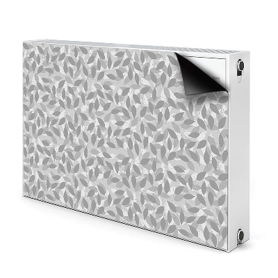 Magnetisk radiatorkåpa Gråa löv