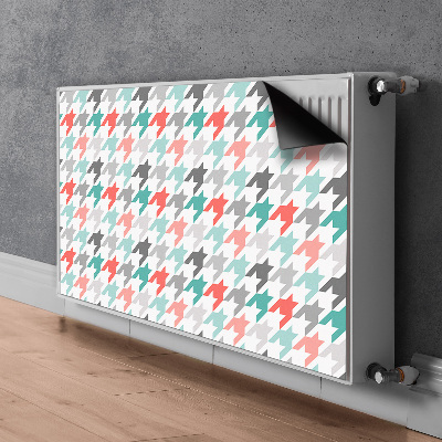 Magnetisk radiatorkåpa Färgglad pipett