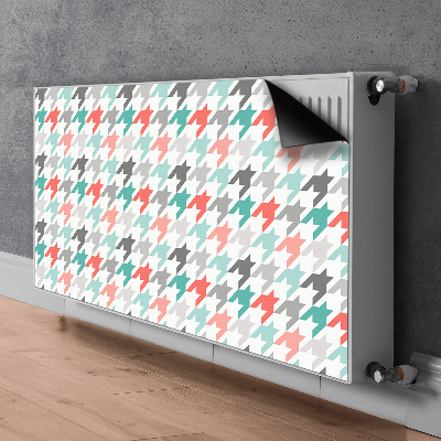 Magnetisk radiatorkåpa Färgglad pipett