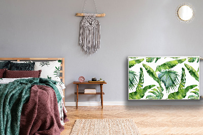 Magnetiskt radiatorskydd Djungellöv